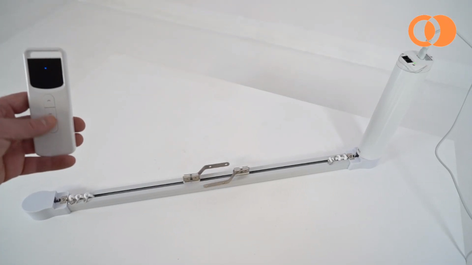 Perfect fit of Knall electric curtain pole